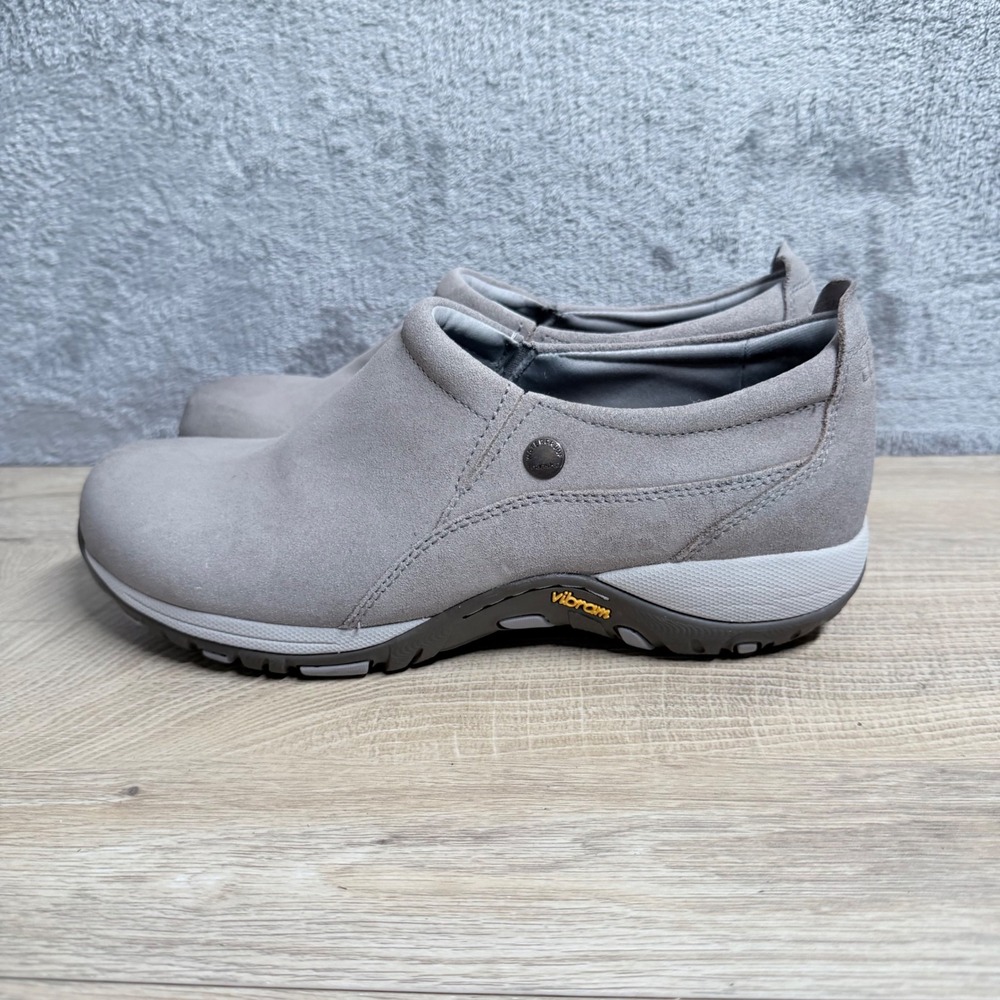 Dansko Patti Slip On Clog Shoe 8 38 Gray Comfort Walking Casual Minimalist Style - Picture 2 of 12